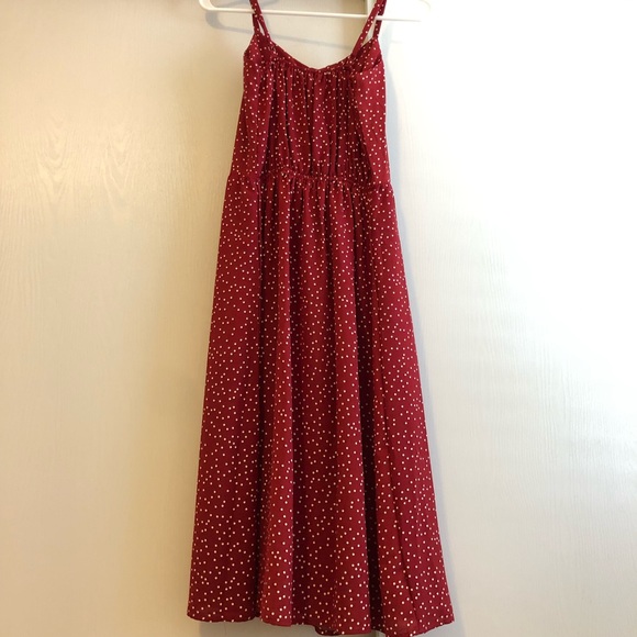 Red polka dot dress - Picture 5 of 5